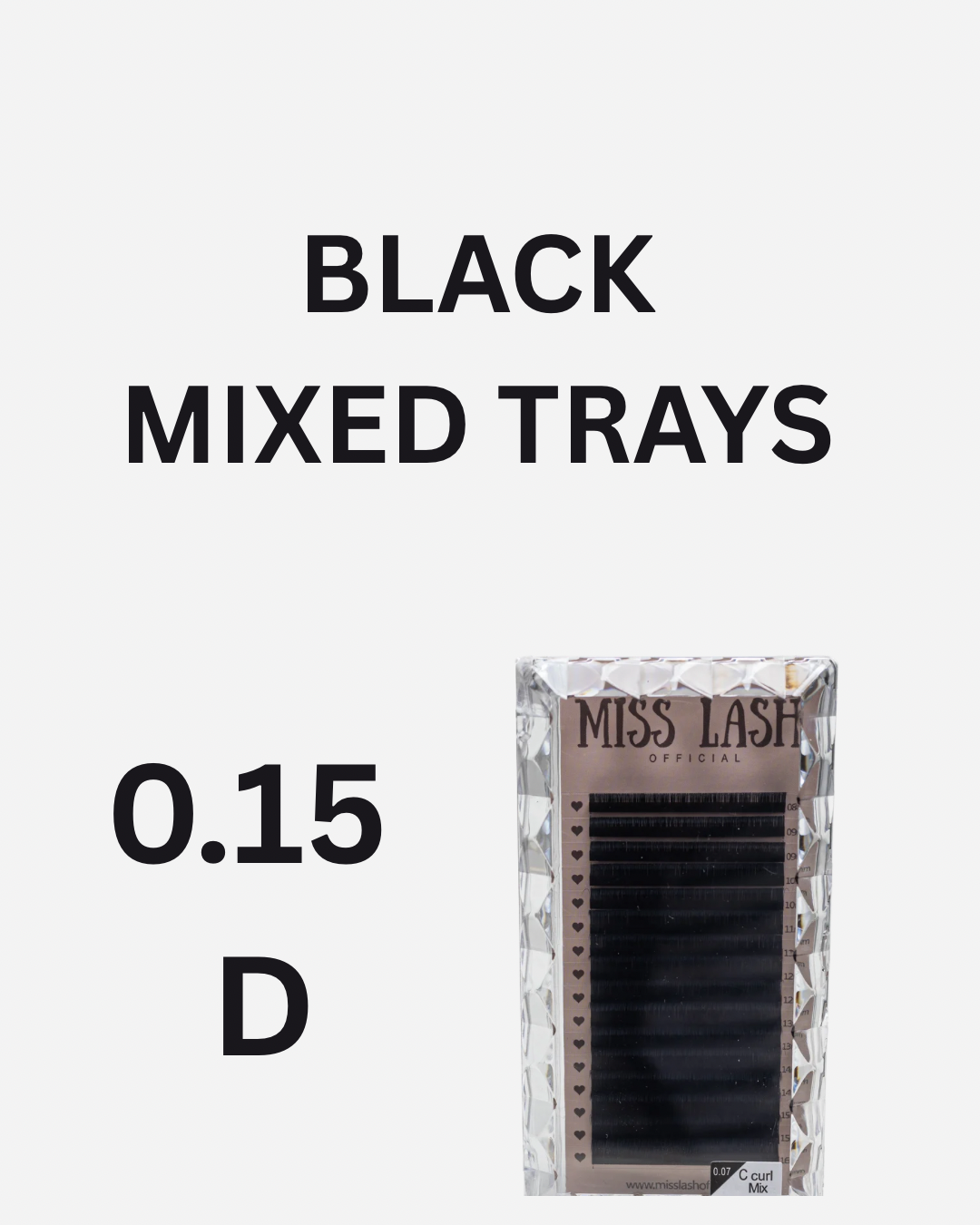 Mixed Classic 0.15 Trays
