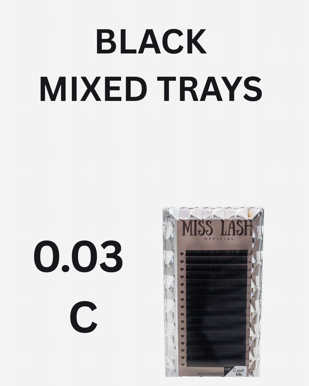 Cashmere Collection 0.03 mixed tray